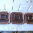 Vintage 3 Fondue/Sushi Plates Beauceware Trudeau 105-34