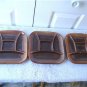 Vintage 3 Fondue/Sushi Plates Beauceware Trudeau 105-34