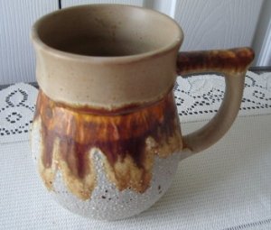 Vintage Laurentian Pottery  Beer Mug TUNDRA 8-404