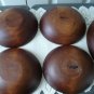 Vintage Wood Salad Serving Bowls Baribocraft  60's