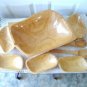 Vintage Huge Wood Salad bowl Set So Retro!