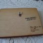 Vintage Wood Burnt  Antique Car Frame 1977  Pyro- Decor