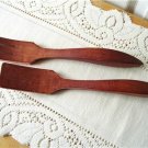 Vintage Baribocraft Wood Salad Serving  Fork/Spoon