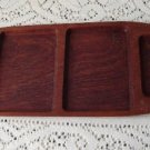 Vintage Teak Wood Tray Denmark Dansk Era