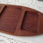 Vintage Teak Wood Tray Denmark Dansk Era