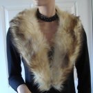 Vintage Gorgeous Genuine Fur Collar 60s