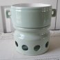 Vintage Light Green Fondue Base/Dish Beauceware  #3900