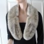 Vintage SilverSaphire  Mink Fur Collar/Cuffs 60s