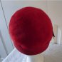 Vintage Red  Wool Fur Felt & Brooche 6 5/8 Small