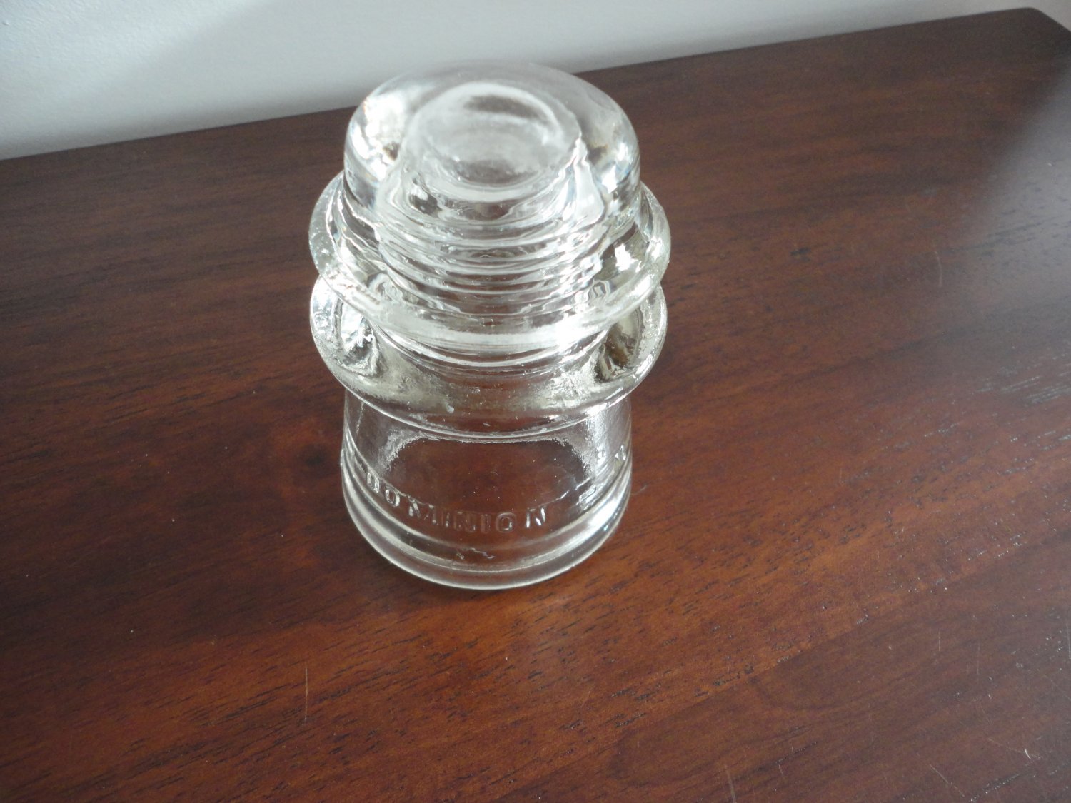 Vintage Dominion 54 Pole Insulator Glass Telegraph Diamond D 16