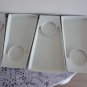 Vintage Cream 5 Snack Plates Geni 60s