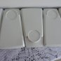 Vintage Cream 5 Snack Plates Geni 60s