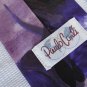 Vintage Burgundy Polyester Men NeckTie Paulo Conti