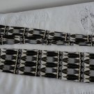 Vintage Tartaruga Black/Beige Primitive Design Silk NeckTie