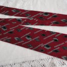 Vintage Enzo Fellini Red & Blue Silk NeckTie