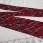 Vintage Enzo Fellini Red & Blue Silk NeckTie