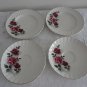 Vintage China Lot 2 Bread Plates/2 Saucers Rosegay Ridgway Staffordshire