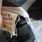 Vintage Striped Brown & Blue Polyester Wide Necktie Louis Feraud Paris