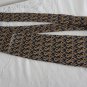 Vintage Black,Blue & Gold Design Silk Necktie Orvieto Made in Canada