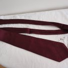 Vintage Burgundy Silk Necktie Essex Row