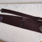 Vintage Navy & Red Silk Necktie Lanvin