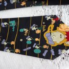 Vintage Black Charlie Brown Design Polyester Necktie Street Scenes