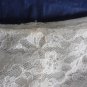 Vintage White Lace Nylon Mid-Arm Gloves Size 6/6½? Lenght 11¾ Inches 60's.
