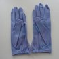 Vintage Lilac Nylon Gloves Size 7½ Perrin 8¼ Inches long.
