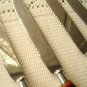 Vintage Bakelite Moc Horn 5 Steak Knives MARVO GH 40139