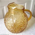 Vintage Anchor Hocking Lido Yellow Pitcher 60'S Vintage Anchor Hocking Lido Yellow Pitcher 60'S