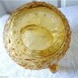 Vintage Anchor Hocking Lido Yellow Pitcher 60'S