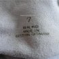 Vintage Mid-Arm Black Kid Gloves Size 7, Made West Germany Lenght 12 3/4 inches