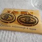 Vintage Damascenes 24K Cuff Links Spain