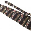 Vintage Zebra, Horses Silk Tie Guy Laroche Made in Canada