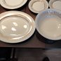 Vintage Alfred Meakin Astro gold Rose China 15 Pcs Lot