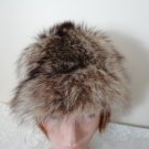 Vintage Gorgeous Raccoon Fur Women Hat S 21¾ Kate Made in Canada Vintage Gorgeous Raccoon Fur Women Hat S 21¾ Kate Made in Canada