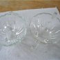 Vintage Creamer & Sugar Glass China Pearlware Pattern 50's