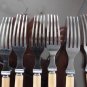 Vintage Yellow Art Deco Design Bakelite Steak Knives/Forks 11 pcs Made Canada