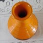 Vintage Laurentian Pottery Lava Yellow Decanter 70's