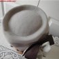Vintage Light Grey Furf felt Women Hat Andre Small 21½ inches Made in Canada