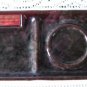 Vintage 70s Beauceware Brown Desk Cup & Paper Tray #2831