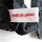 Vintage Black Lace/Mesh Nylon? Women Gloves Size 6½? Lenght 8¼ Inches Japan 60s