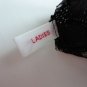 Vintage Black Lace/Mesh Nylon? Women Gloves Size 6½? Lenght 8¼ Inches Japan 60s