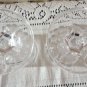 Vintage Crystal d'Arques Lead Crystal Louvre Pattern 5 Pcs Lot Wine, Cordial