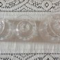 Vintage Crystal d'Arques Lead Crystal Louvre Pattern 5 Pcs Lot Wine, Cordial