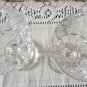 Vintage Crystal d'Arques Lead Crystal Louvre Pattern 5 Pcs Lot Wine, Cordial