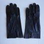 Vintage Navy Kid Lined Women Gloves Size 6½ Shorties