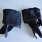 Vintage Navy Kid Lined Women Gloves Size 6½ Shorties