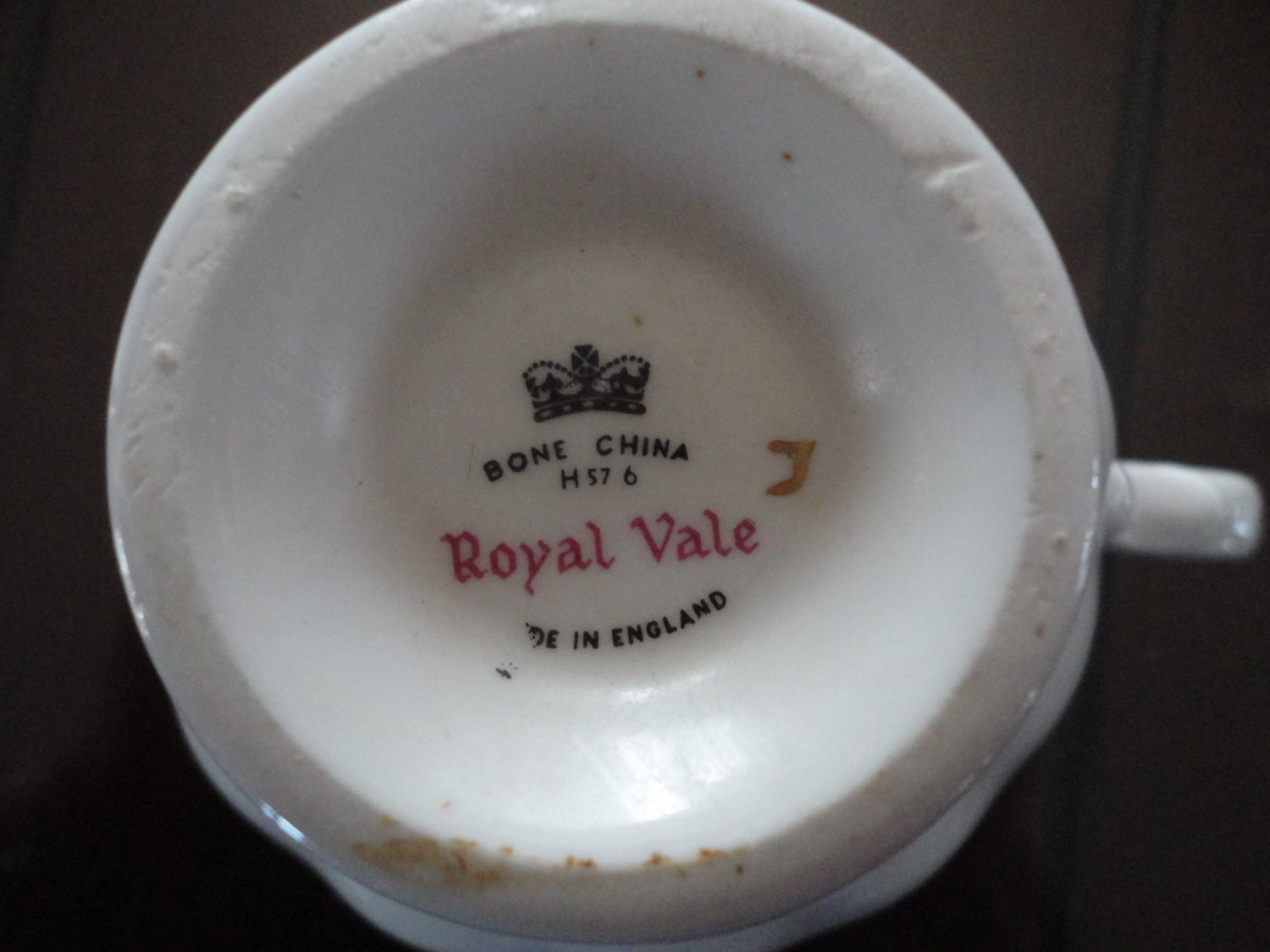 Vintage Royal Vale Bone China Cup Made in England