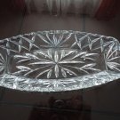 Vintage Clear Glass Oblong Celery Dish EAPG